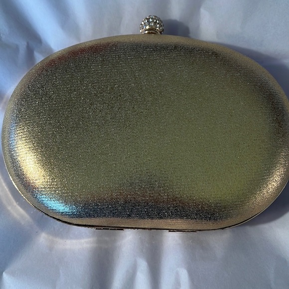 NWT- SUN FLOWER INLAID DIAMOND DINNER PARTY BAGS!!! FIRM PRICE!!! - Picture 3 of 4